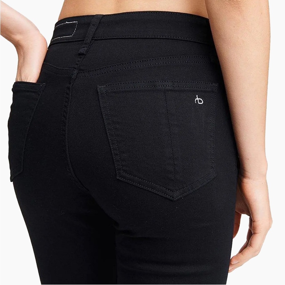 rag & bone NWT High-Rise Skinny ankle Jeans in Black Women's Jeans 23